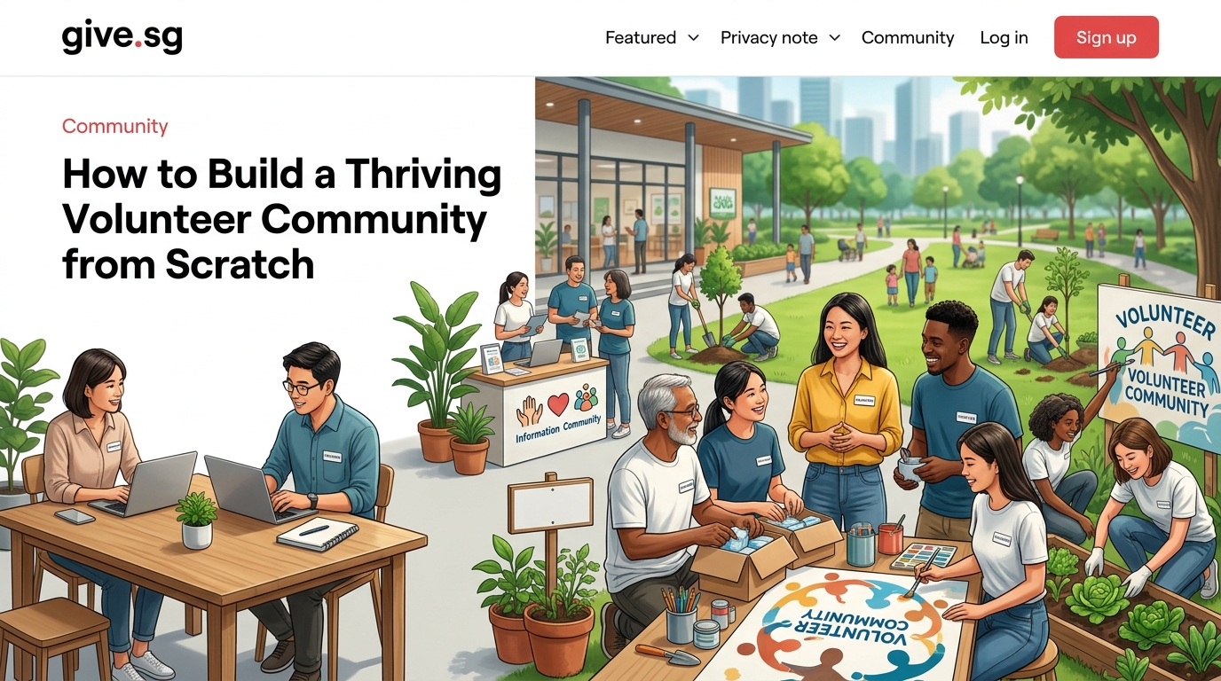 How to Build a Thriving Volunteer Community from Scratch