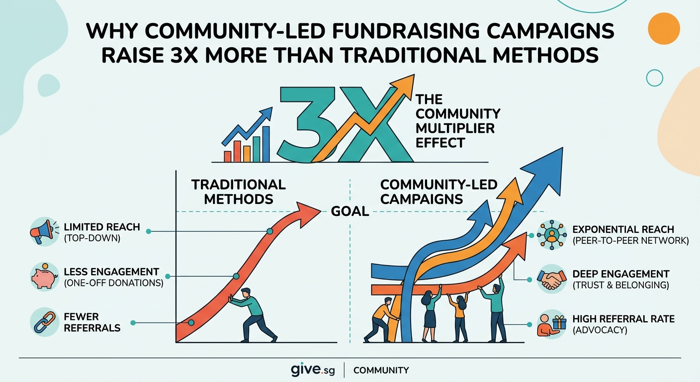 Why Community-Led Fundraising Campaigns Raise 3X More Than Traditional Methods — image 2