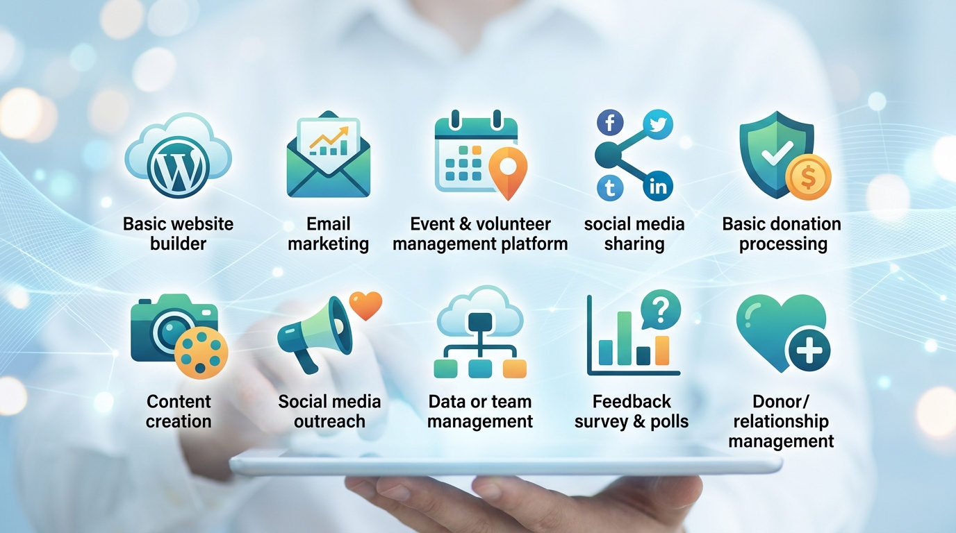 10 Free Digital Tools Every Small Charity Should Be Using