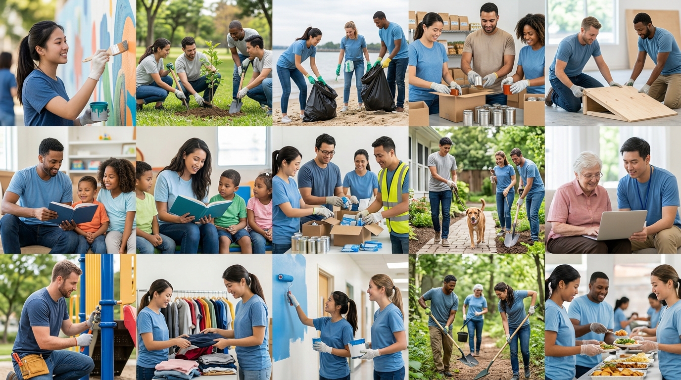 15 High-Impact Volunteer Projects You Can Complete in a Single Weekend