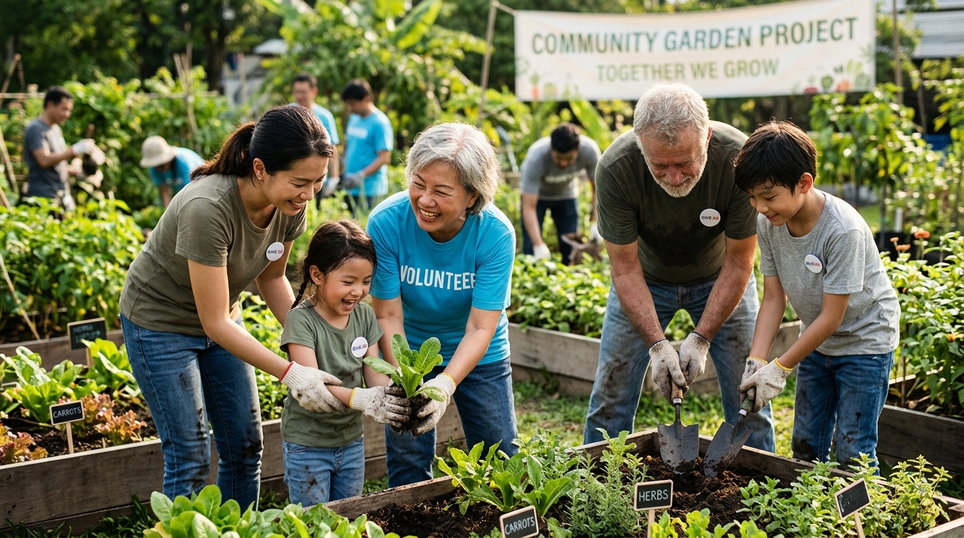 Family Volunteering: Age-Appropriate Activities for Every Generation