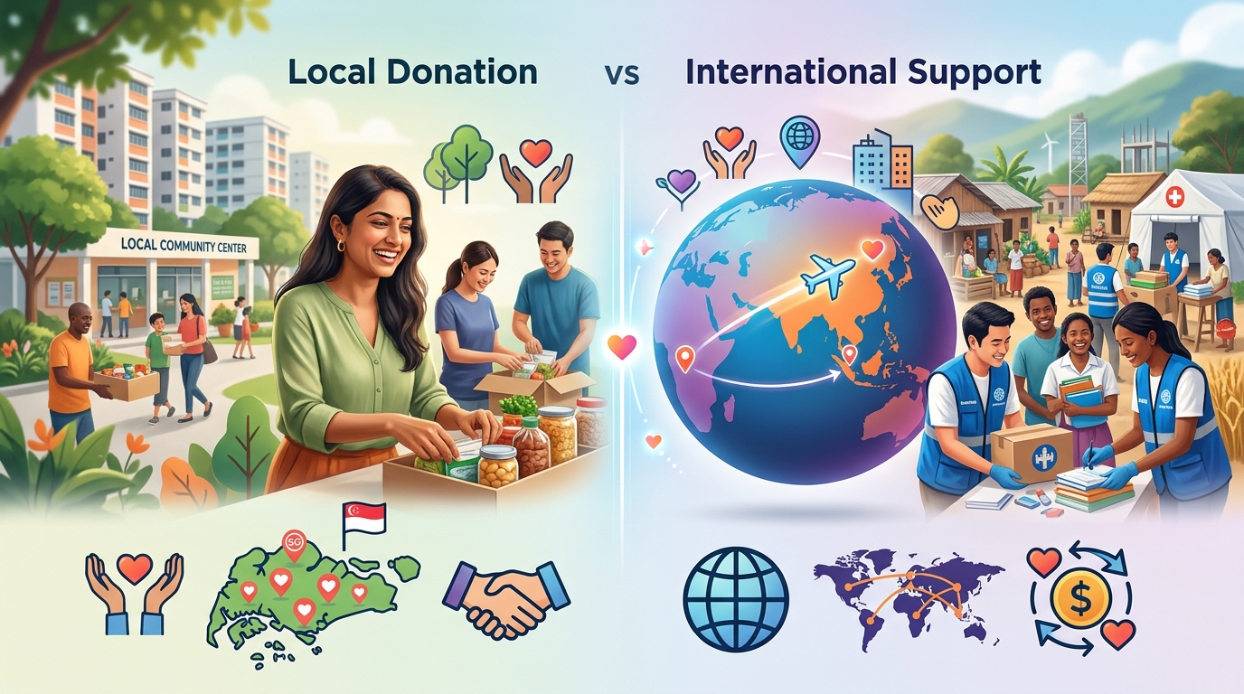 Should You Donate Locally or Support International Charities?