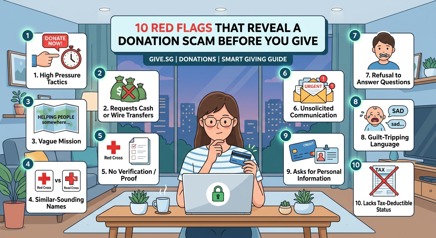 10 Red Flags That Reveal a Donation Scam Before You Give — image 1